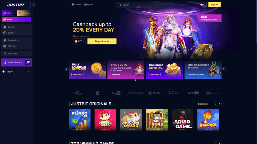 justbit casino zonder cruks